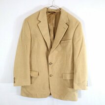 Brooks Brothers ブルックスブラザーズ キャメルヘアー シングルテーラードジャケット ベージュ (メンズ 40) N9045 /1円スタート_画像1