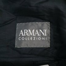 ARMANI COLLEZIONI アルマーニ コレッツォーニ テーラードジャケット スーツ チェック (メンズ 42R) N9079 /1円スタート_画像8