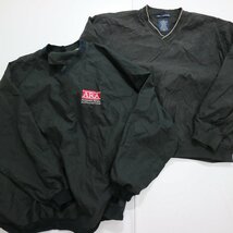 ◎ナイロンプルオーバージャケット set ワンポイント Lee 他 (メンズ2XL/XL) 8枚セット まとめ売り 古着卸 1円スタート JA4-3 MQ5340_画像4