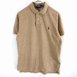 Polo by Ralph Lauren ポロバイラルフローレン ポロシャツ ベージュ (メンズ M) O0432 /1円スタート