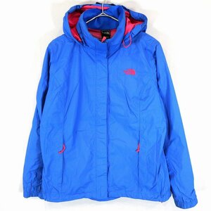 THE NORTH FACE ノースフェイス HYVENT マウンテンパーカー アウトドア キャンプ アウター ブルー (レディース L) O1834 /1円スタート