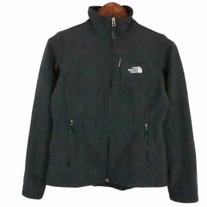 SALE///// THE NORTH FACE ノースフェイス ソフトシェルジャケット アウトドア キャンプ アウター 防寒 ブラック (レディース S) O8667