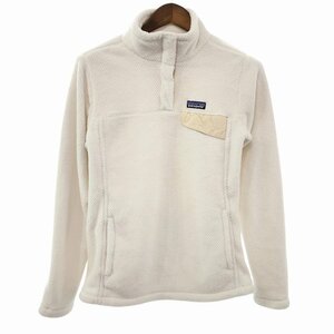 SALE///// patagonia パタゴニア スナップT POLARTEC ポーラテック フリースジャケット アウトドア ホワイト (レディース L) O9941