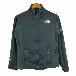 SALE// THE NORTH FACE ノースフェイス FLIGHT SERIES ソフトシェルジャケット アウトドア キャンプ ブラック (メンズ S) O3776