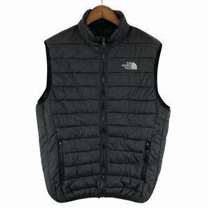 SALE// 2000年代～ THE NORTH FACE ノースフェイス 中綿 ベスト 防寒 防風 アウトドア ブラック (メンズ M) O7744