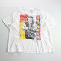 F□80年代 USA製 Paul Mccartney ポールマッカートニー ワールドツアー プリント 半袖 Tシャツ 音楽 ミュージシャン (XL) 中古 古着 k4645_画像1