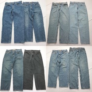 ◎リーバイス550 set デニムパンツ アメカジ ブラック 他 (メンズW36) 8枚セット まとめ売り 古着卸 1円スタート DP5 MQ4456