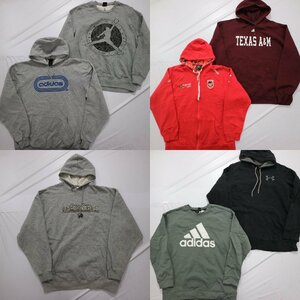 ◎スウェットブランドMIX set アンダーアーマー adidas 他 (メンズ2XL/XL) 7枚セット まとめ売り 古着卸 1円スタート SW4 MQ5855