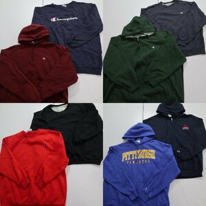 ◎チャンピオンスウェットMIX set アメカジ パーカー 他 (メンズ6XL/5XL/3XL/2XL) 8枚セット まとめ 古着卸 1円スタート SW5-1 MQ5953