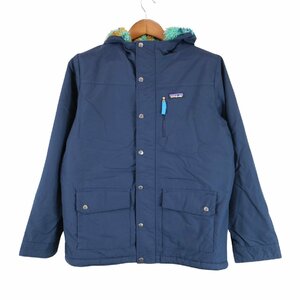 SALE///// patagonia パタゴニア インファーノジャケット 大きいサイズ 刺繍 アウトドア アウター ネイビー (ボーイズ XXL) O6962