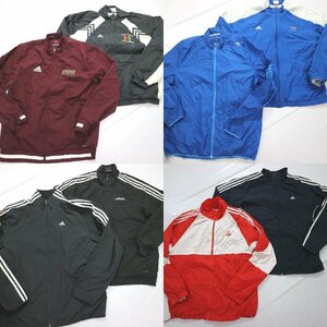 ◎adidasウインドブレーカー set スポーツ系 カジュアル 他 (メンズL/XL) 8枚セット まとめ売り 古着卸 1円スタート SJ1-2 MQ6837