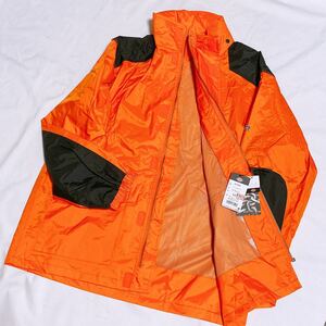 【タグ付き未使用品】Dickies 作業服 作業着 作業用 レインジャケット レインウェア LLサイズ 全長約83cm オレンジ Y-127
