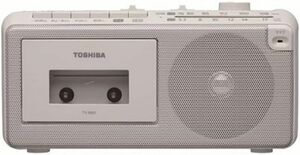 東芝ラジオカセットレコーダー　TY-XKR1 グレー