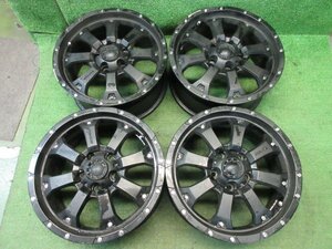 MKW MK-46 16インチ 16x7J PCD114.3 +42 5H 4本　210系 クラウン 130系 マークX 等　　2023.11.10.O.10-B9-下　23091134