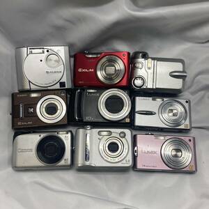 〔９台セット〕FUJIFILM CASIO EX-Z450 A2200 CANON Panasonbic Lumix（DMC-TZ5/DMC-FX66/DMC-FX30） Leica ビデオカメラ　デジタルカメラ