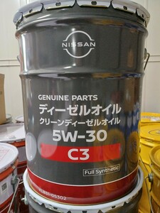 全国送料無料 日産純正クリーンディーゼルオイル C3 5W-30 20L　即日発送