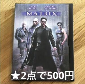 【2点で500円商品】キアヌリーブス主演 MATRIX 英語版DVD