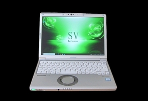 [良品 軽量]CF-SV7RDCVS Core i5 8350U 1.70GHz Windows10 RAM8GB SSD256GB 12.1W カメラ WUXGA 無線 顔認証 AC