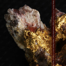 10.89gの見どころ満載・化石のような自然金・金塊 オーストラリア採掘品・ゴールドナゲット《商品番号G0299》_画像2