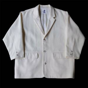 80s Hai Sporting Gear Issey Miyake Wool Nylon 3B Tailored Jacket 80年代 イッセイミヤケ ３つボタン テーラードジャケット archive