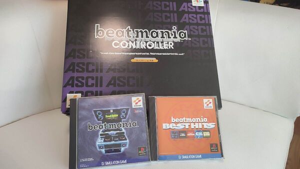 【早い者勝ち】PS1ビートマニア ソフト2本+専用コントローラ