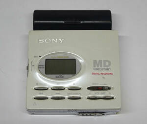 ■読み込み×■ MD WALKMAN ウォークマン MZ-R91 本体+電池ケース