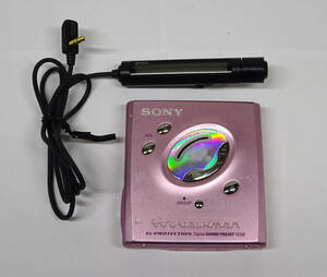 ■SONY■ MDLP MD WALKMAN ウォークマン MZ-E505 本体+リモコン ■動作OK■