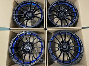 新品 WEDS ウェッズスポーツ SA72R 18x9.5+45 5/114.3 BLC2 チューナーサイズ GRヤリス WRX VAB VAG VBH WRXS4 4本セット 在庫有