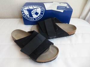 未使用 BIRKENSTOCK ビルケンシュトック サンダル Kyoto キョウト ミッドナイト 紺 ネイビー サイズ40(26cm) レギュラーフィット