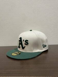 NEW ERA ニューエラキャップ MLB 59FIFTY (7-5/8) 60.6CM OAKLAND ATHLETICS オークランド アスレチックスWORLD SERIES 帽子 