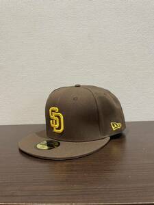 NEW ERA ニューエラキャップ MLB 59FIFTY (7-5/8) 60.6CM SANDIEGO PADRES サンディエゴ パドレス帽子