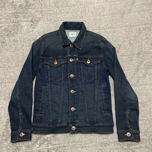 11B【着少】EDWIN エドウィン ET1008 jerseys ジャージーズ デニムジャケット ジージャン Gジャン ストレッチ M 格安