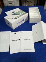 空箱のみの出品です　BOX6-B040 iPhone４S　White 16GB　MD239J/Aの空箱です　スマホはありません　まとめ取引歓迎　_画像1