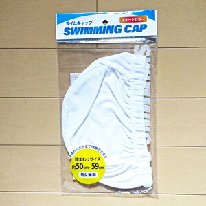  шапочка для купания белый цвет купальная шапочка бассейн взрослый ребенок плавание колпак 