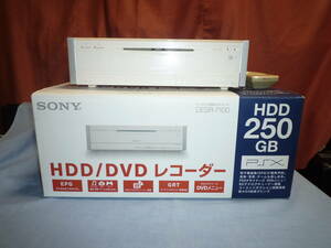 SONY（ソニー ）PSX DESR-7100 250GB HDD ハードディスク搭載DVDレコーダー PlayStation 2 中古品