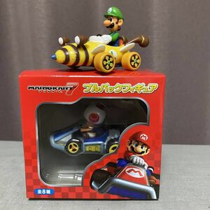 マリオカート7 プルバックフィギュア　ピノキオ　ルイージ