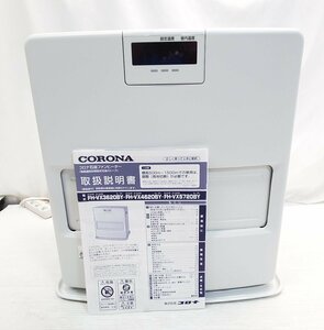 §　A115438 Corona コロナ 石油ファンヒーター FH-VX3620BY 2020年製 ホワイト 中古 通電のみ確認 取説あり 暖房器具