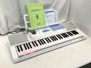 § A87334 CASIO カシオ 光ナビゲーションキーボード LK-515 61鍵盤 2020年製 鍵盤が光る 初心者でも簡単 動作確認済み 中古良品