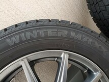 DUNLOP WINTER MAXX WM02　スタッドレスタイヤ ホイールセット 175/65R15 スイフトスポーツ　ZC33S_画像5