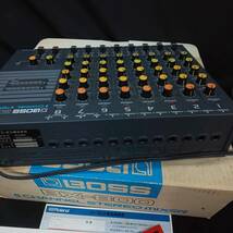 ◎ボス◎BOSS BX-800 8 CHANNEL STEREO MIXER ８チャンネル ステレオミキサー 取扱説明書・保証書・ステッカー 通電確認済 ROLAND 即発送_画像9