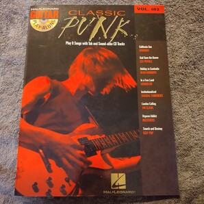 パンクギター ギター譜(TAB譜、web音源)輸入楽譜 新品 セックス・ピストルズ クラッシュ ラモーンズ イギー・ポップー