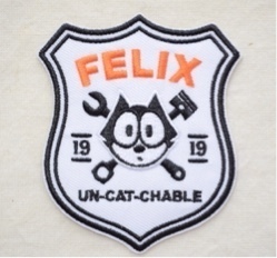 ワッペン フィリックスザキャット Felix The Cat(Sign)