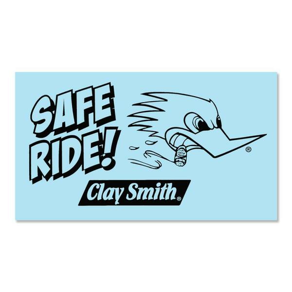 クレイ スミス ブラック SAFE RIDE! ステッカーCSYC3945