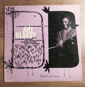 【ART BLAKEY】A NIGHT AT BIRDLAND/MONO/USA盤/DG/47WEST63rd/耳/RVG/9M/爆音/ジャケ難