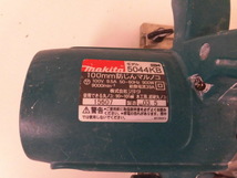 makita マキタ 100防じんマルノコ 5044KB 通電確認済み 現状品 激安1円スタート_画像2