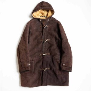 【最高級品】POLO RALPH LAUREN 【ムートン ダッフルコート】L レザー コート ラルフローレン 2311022