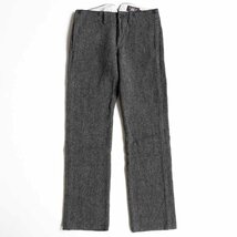 【希少】RRL 【BUCKLEBACK TWEED TROUSER 】29 バックルバック ツイード ウール トラウザー パンツ サスペンダーボタン 2310358_画像2