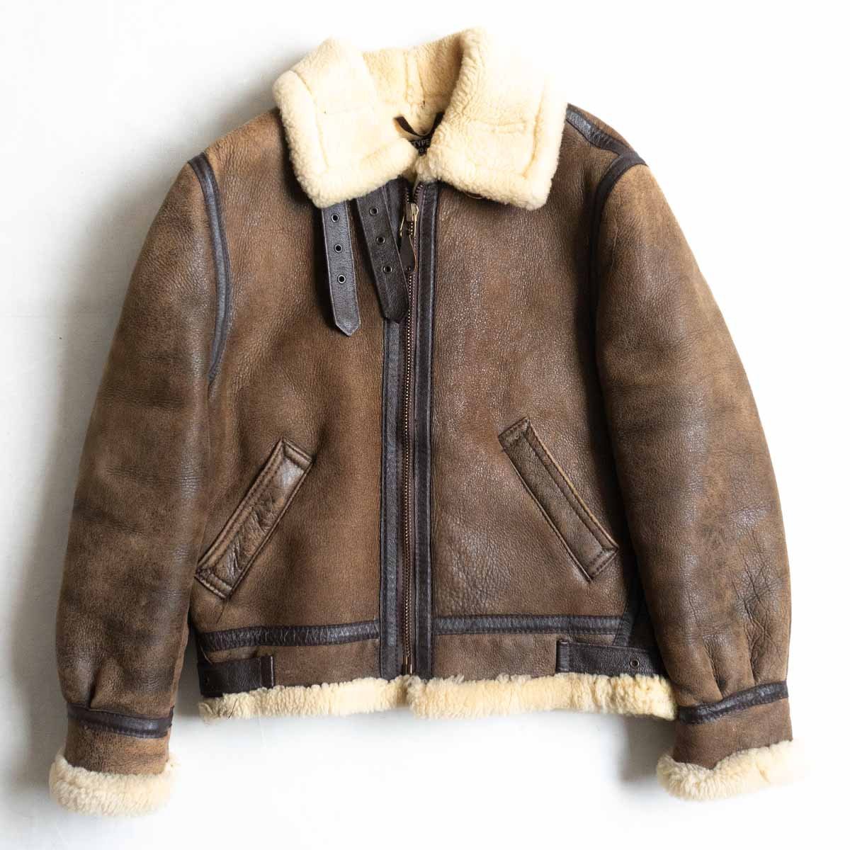 Yahoo!オークション -「schott b-3」(Mサイズ) (フライトジャケット)の