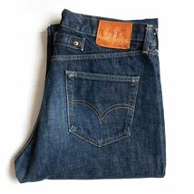 【濃紺】 LEVI'S 【 702XX BIG E デニムパンツ 】36×36 インディゴ 日本製 wxl y2311062_画像1