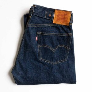 【バレンシア製/濃紺】 LEVI'S 【201XX BIG E デニムパンツ 】36×36 バックルバック インディゴ 555 アメリカ製 wxl y2311100